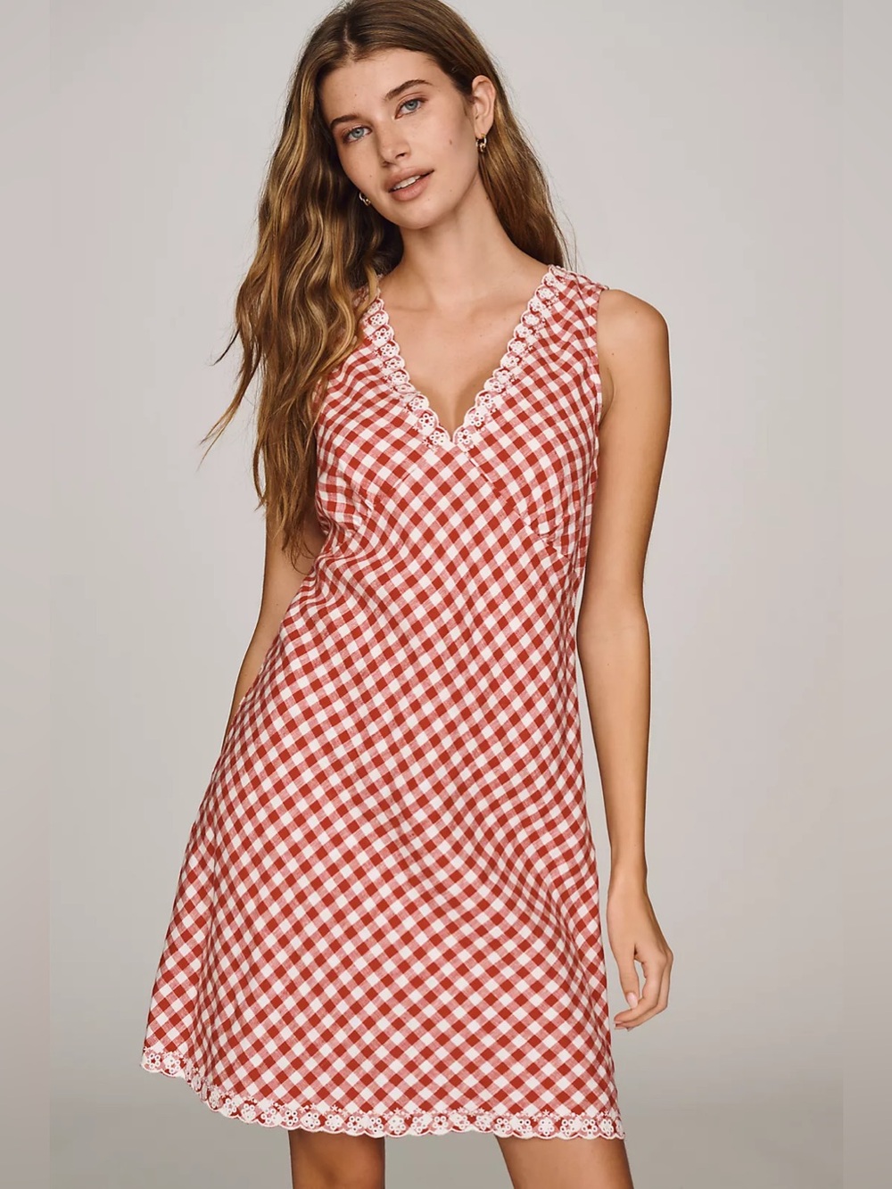 NEW Rails Bex Mini Dress in Picnic Check, XL
